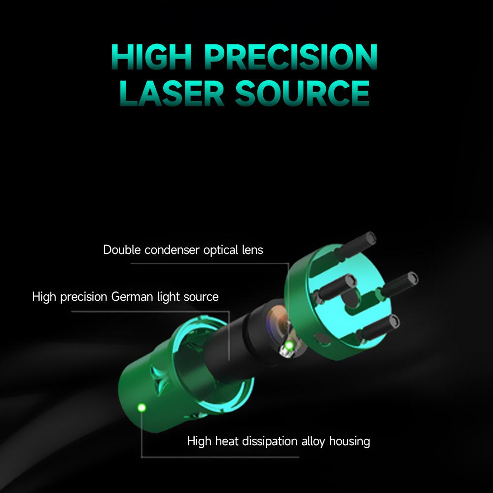 Đèn Pin Laser Mini Có Hỗ Trợ Cấp Độ Chính Xác Cao