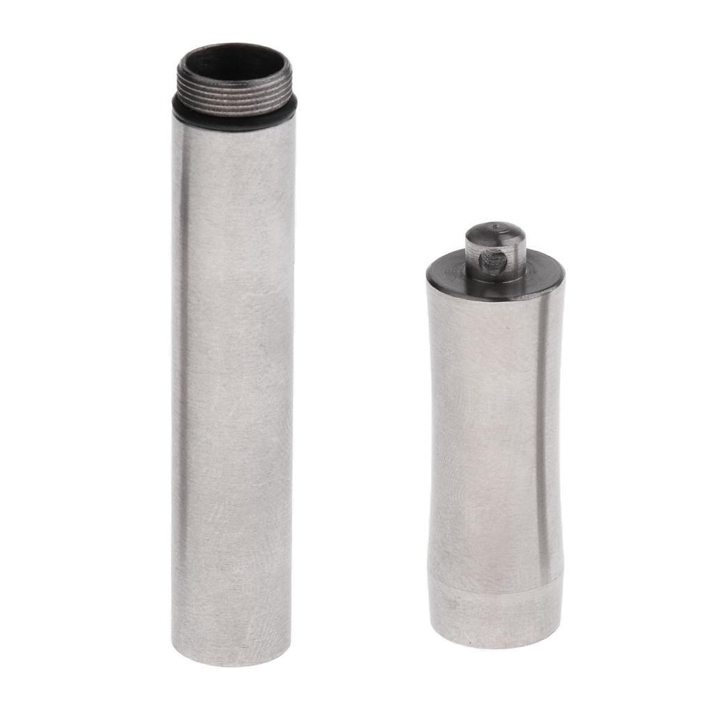 Stainless Steel Pocket Toothpick Holder Case Ear Pick Container Box Camping Hiking Tools