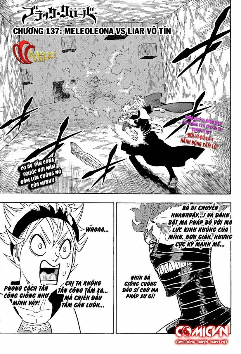 black clover - pháp sư không phép thuật chapter 137 1