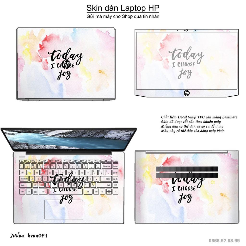 Skin dán Laptop HP in hình Hoa văn _nhiều mẫu 4 (inbox mã máy cho Shop)