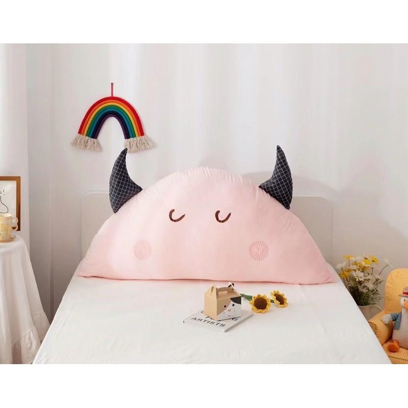 Gối Kệ Kê Đầu Gường Chất Nhung Mịn Hàng Cao Cấp Có Thể Làm Gối Trang Trí Hoặc Tựa Lưng