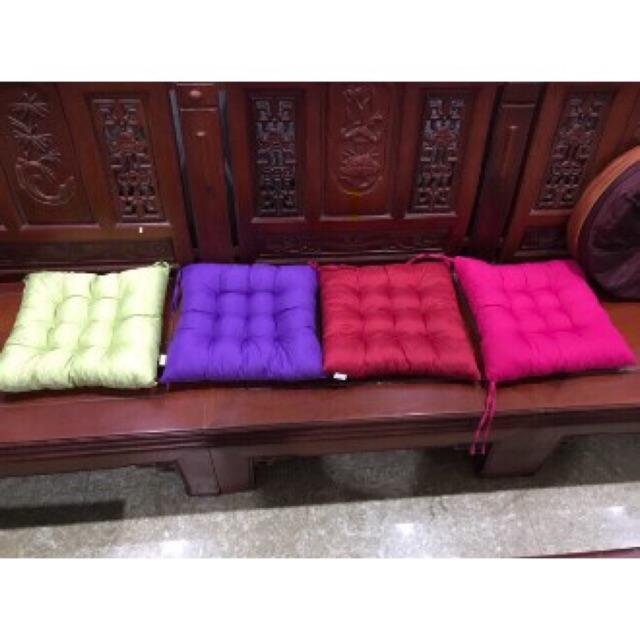 Đệm ngồi bệt 1 màu 40x40