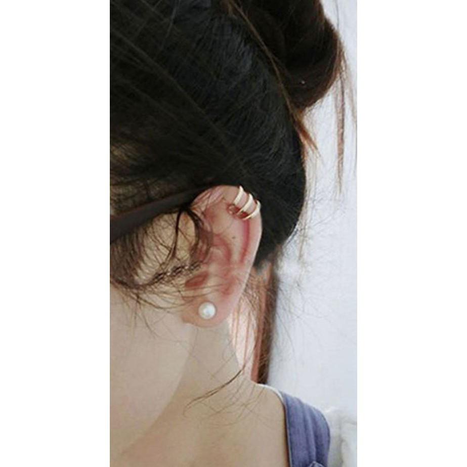 Khuyên Tai Kẹp Vành 3 Vòng big size