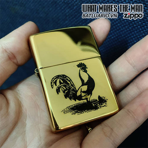 Bật Lửa Zippo 254B Khắc Dậu 24 – Zippo 254B.Dau24