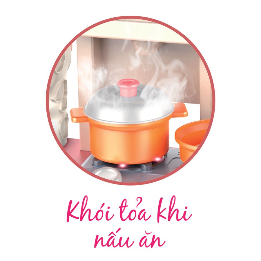 Đồ Chơi Mô Phỏng Bộ Nhà Bếp Khổng Lồ 69 Chi Tiết SWEET HEART SH0120