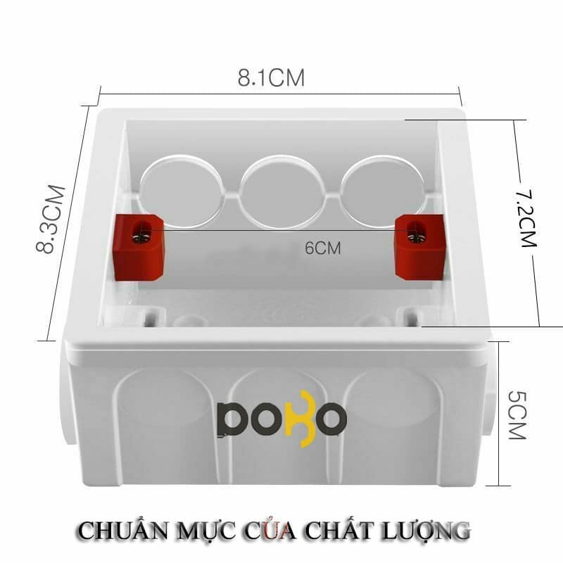 Đế Âm Nhựa Vuông Dobo Korea