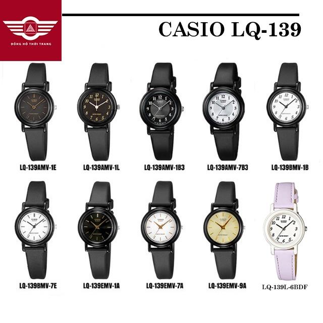 Đồng hồ nữ dây nhựa Casio Anh Khuê LQ-139 (9 màu sắc)