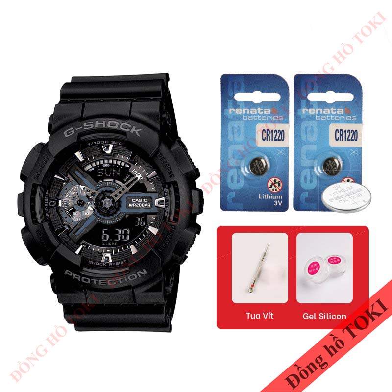 Pin và phụ kiện thay cho đồng hồ đeo tay casio G-shock GA-110 các màu