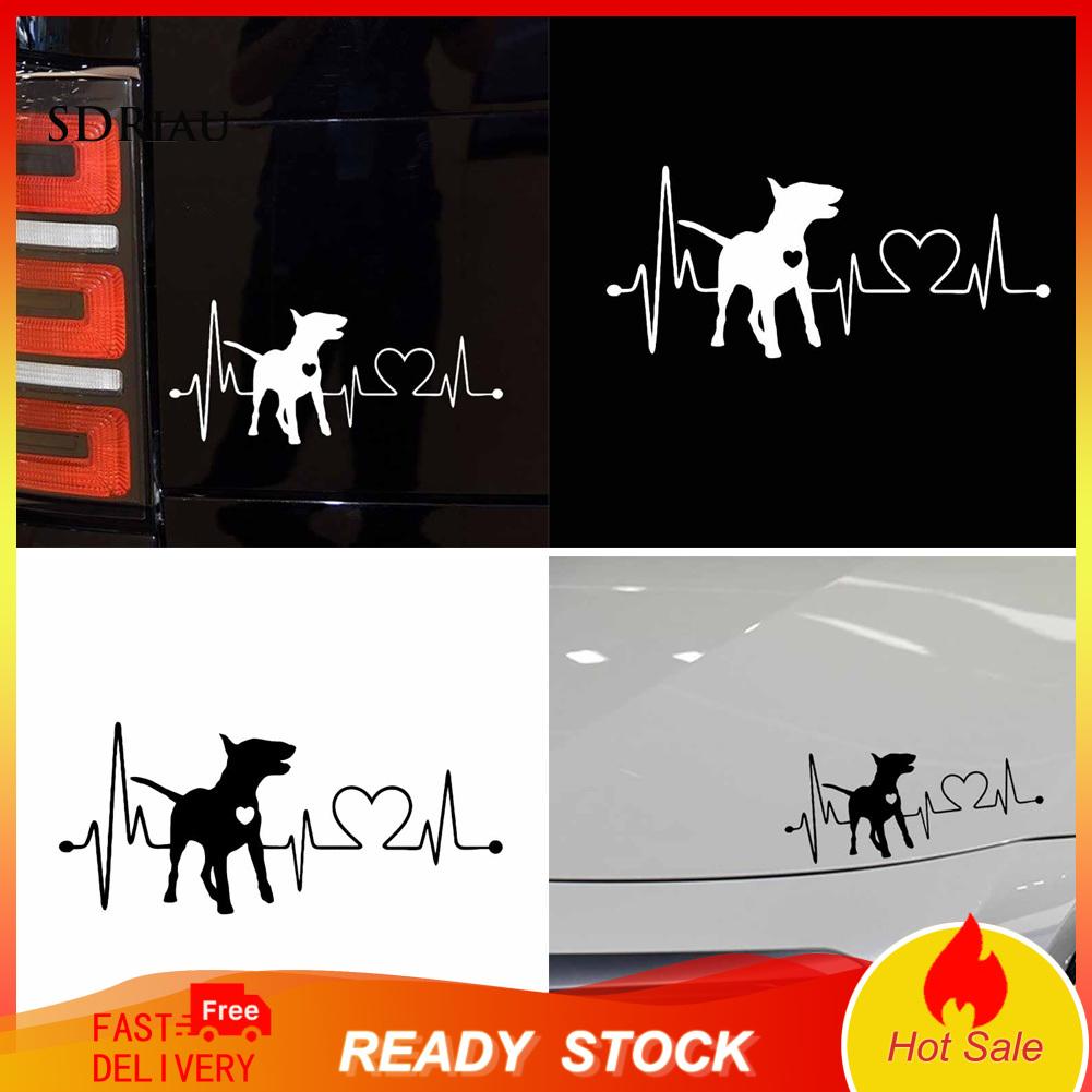 Decal Dán Trang Trí Xe Hơi Hình Chú Chó Ngộ Nghĩnh