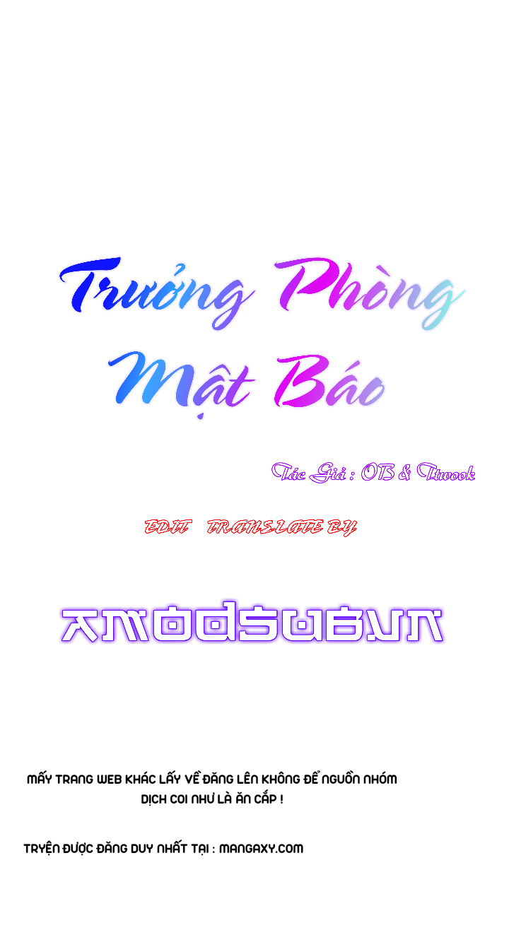 trưởng phòng mật báo chapter 1 12