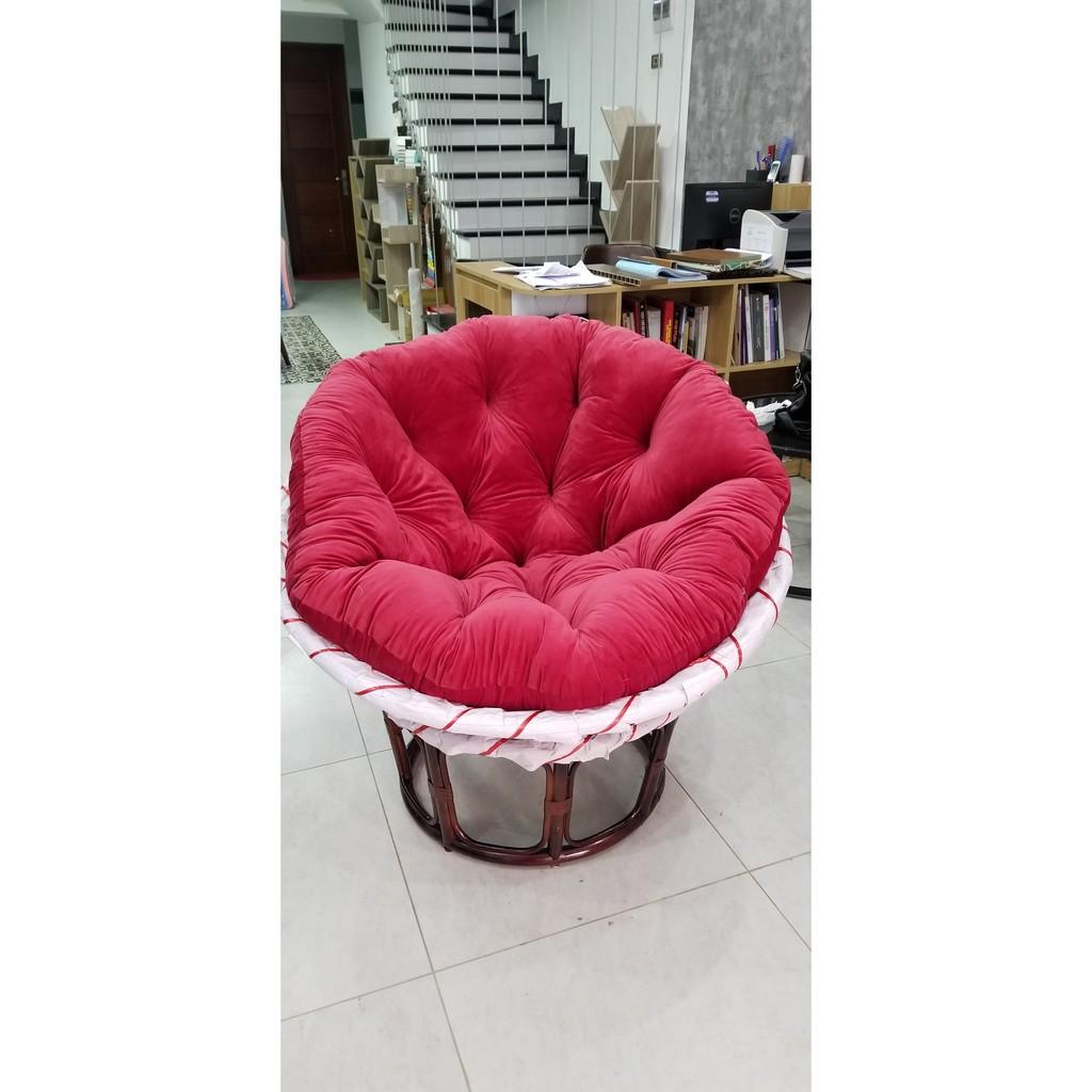 Đệm cho ghế papasan mây tự nhiên và mây nhựa