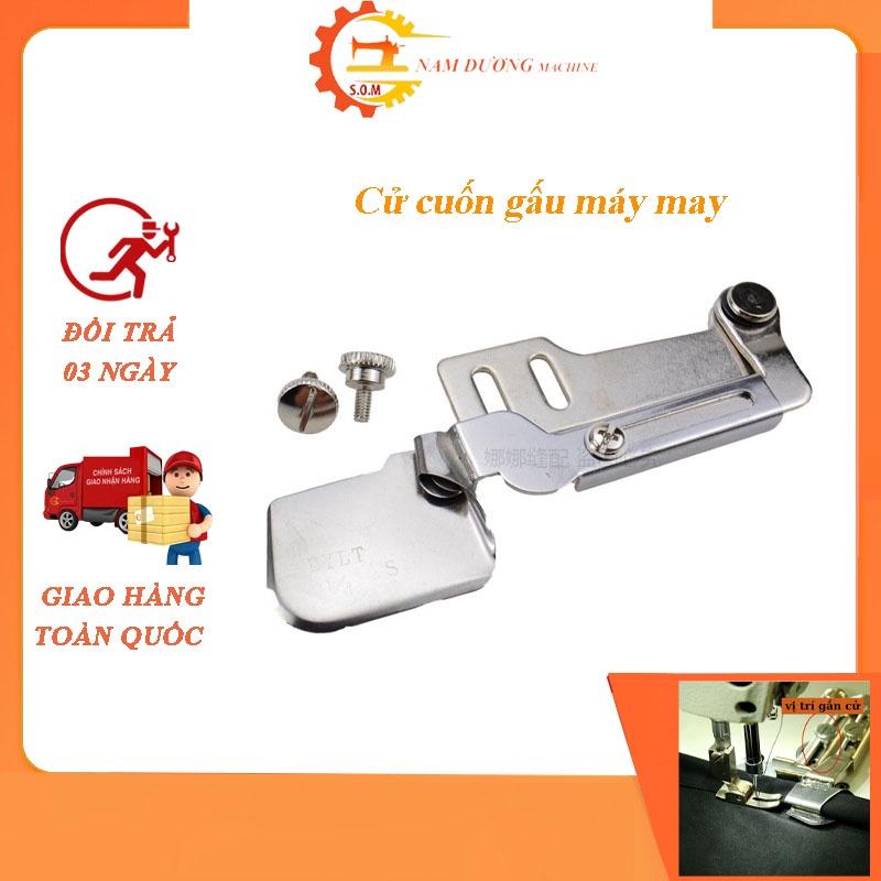 Cữ cuốn gấu máy may công nghiệp (tặng ốc bắt cữ) &gt; Cử cuốn lai sơ mi