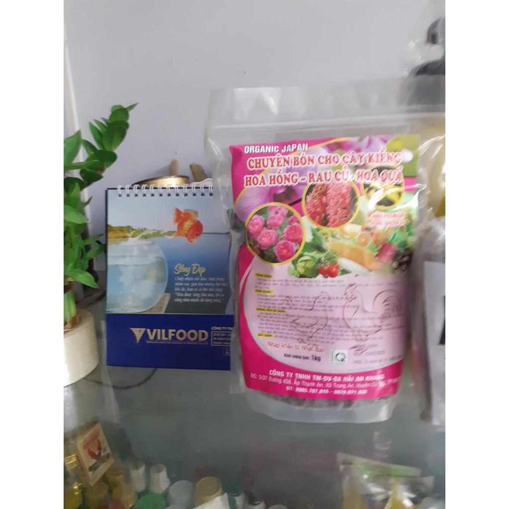 Phân gà viên nén nhật túi 1 ký