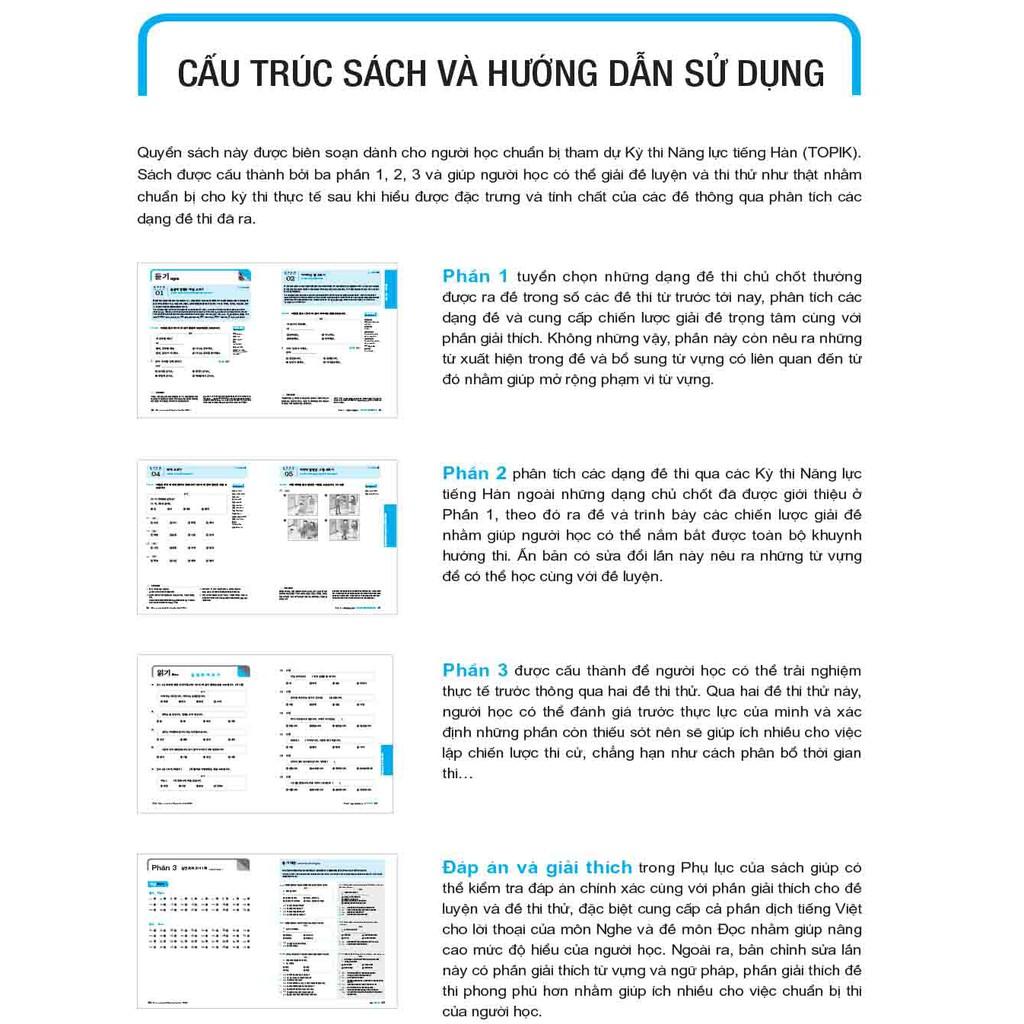 Cẩm Nang Luyện Thi Năng Lực Tiếng Hàn TOPIK I Bản Quyền