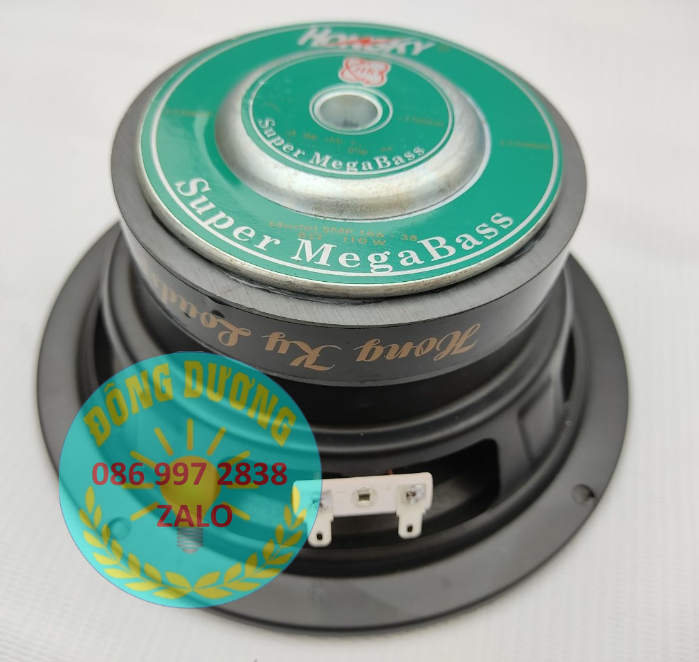 LOA BASS 16 HỒNG KÌ MÀNG ĐEN COIL 31MM - GIÁ 1 CÁI