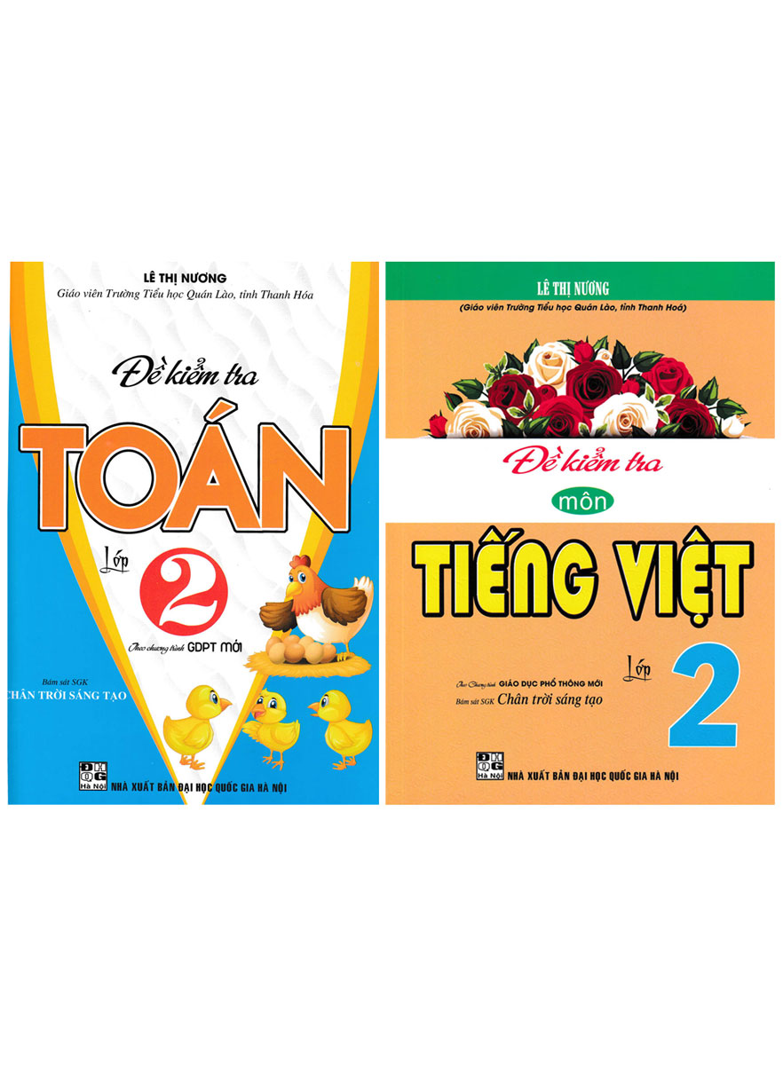 Combo Đề Kiểm Tra Toán - Tiếng Việt Lớp 2 _HA