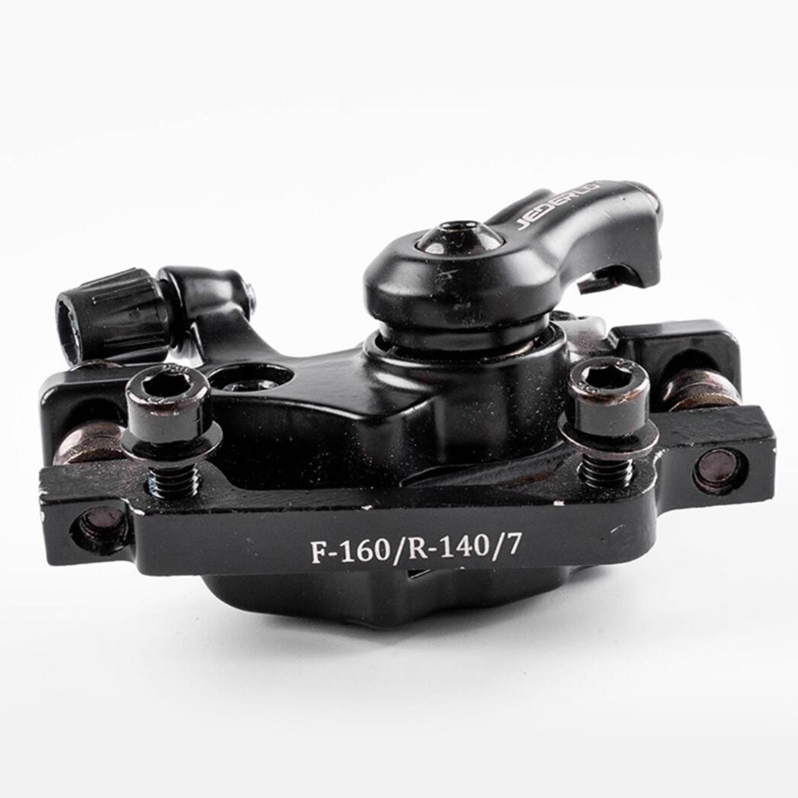 2-3pack Solid Bike Disc Brake Caliper R160/F180 Rotor Disc Calipers Black F160