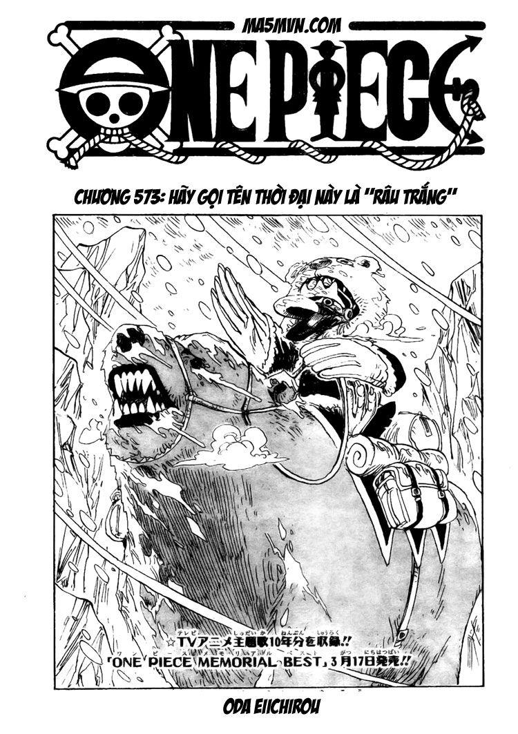 đảo hải tặc - one piece chapter 573 1