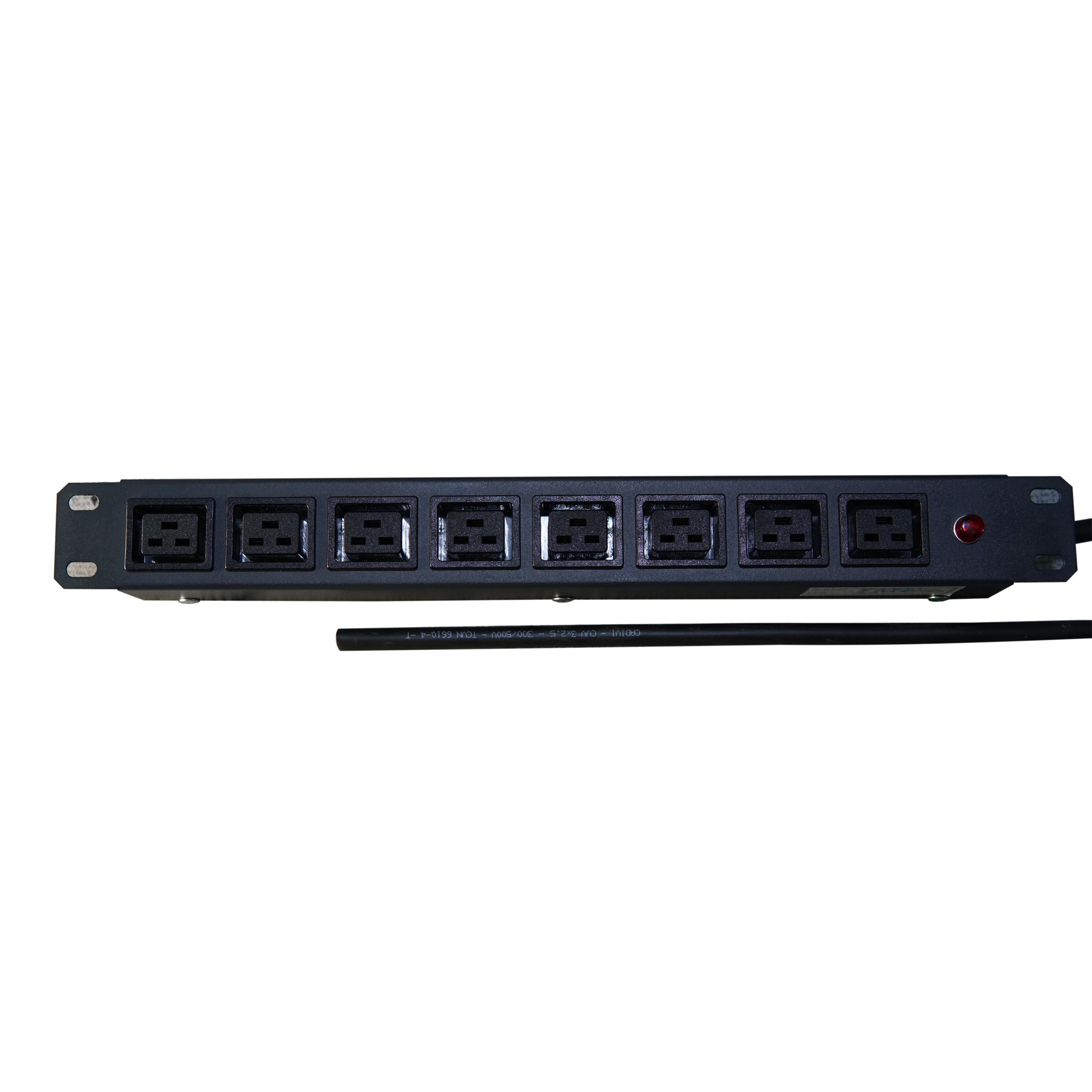 Ổ Điện Thanh Nguồn PDU 8 Port C19 Chuẩn 19 inh