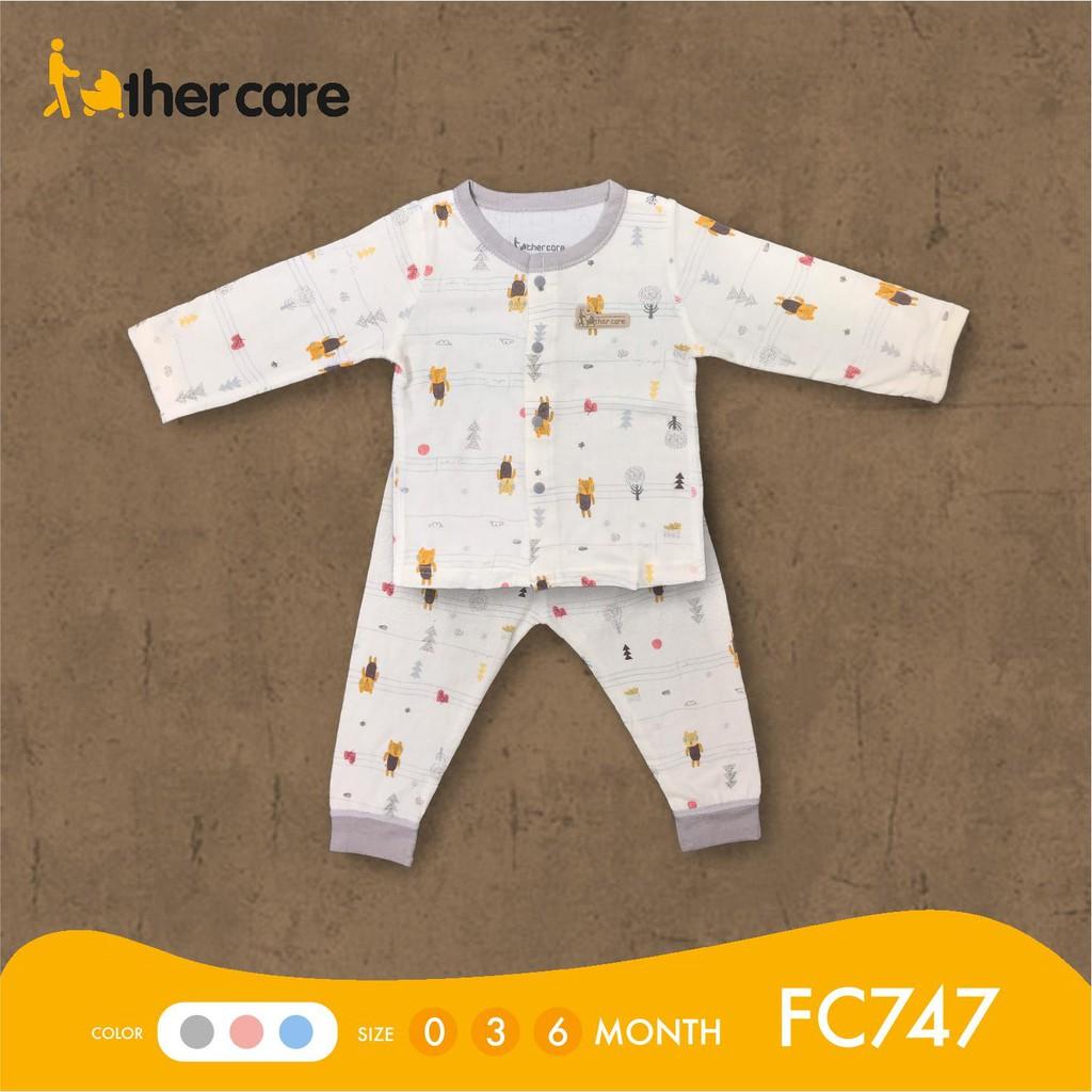 Bộ Quần Áo Trẻ em DT FatherCare Cài Giữa - Họa Tiết Báo (Họa Tiết) FC747