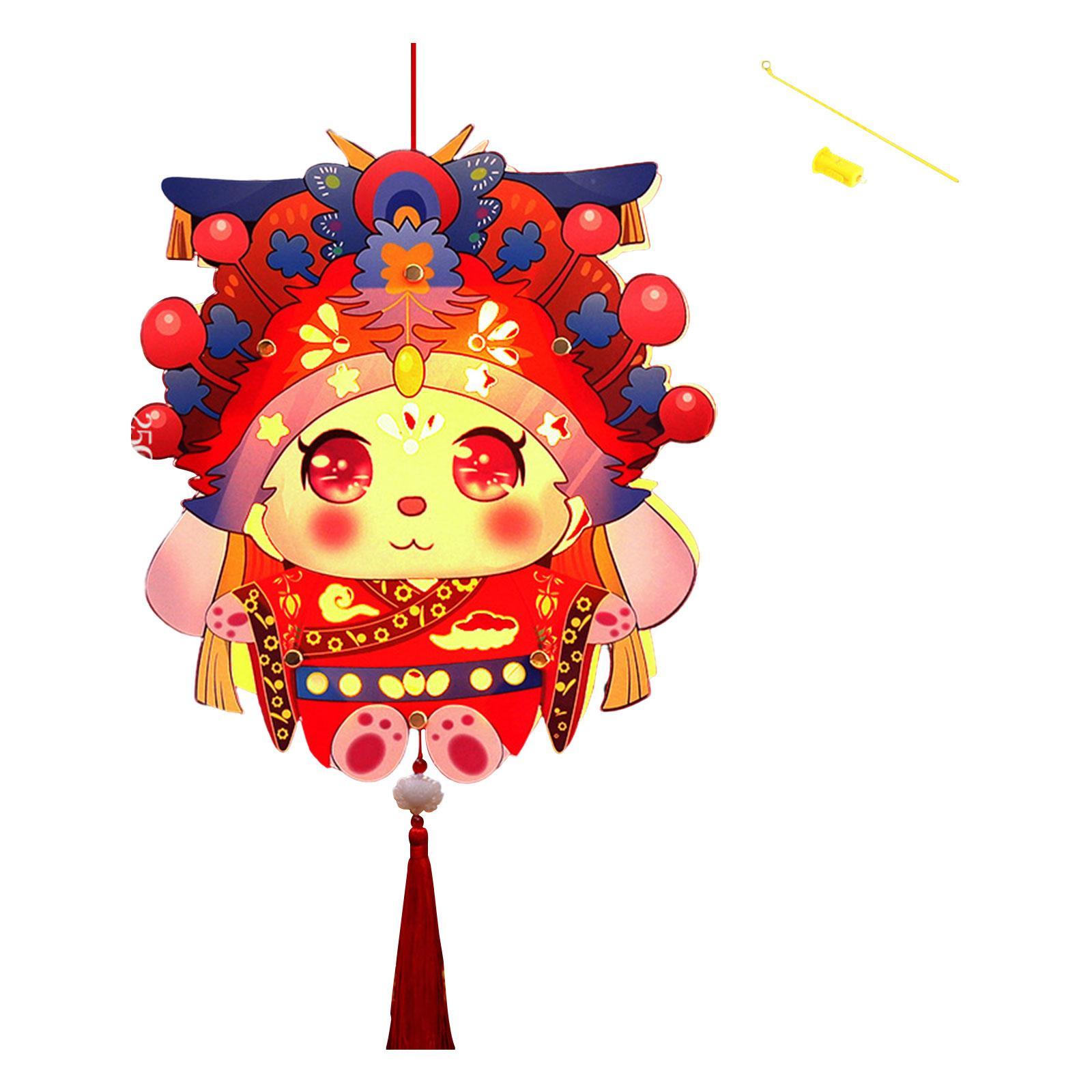 Mid Autumn Festival Lantern Making Props Handcraft for Room New Year Wedding