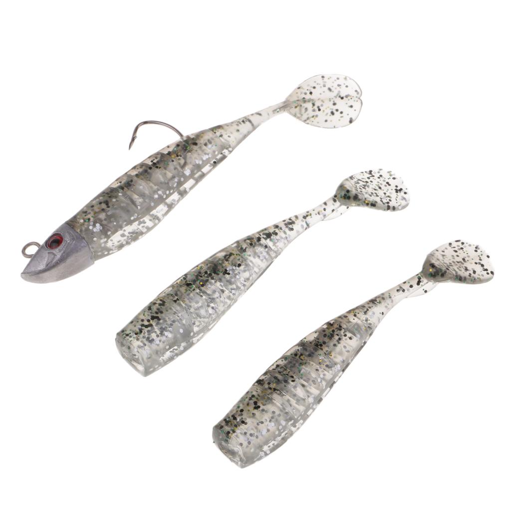 Ultra Shad Jig Head Paddle Tail Swimbait Soft Fishing Lure Bait