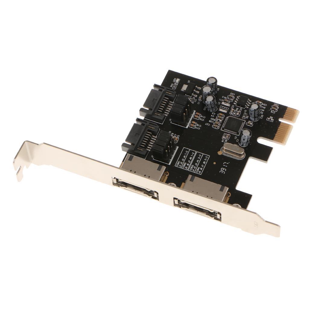 2 Port 6 Gbps Controller Expansion Card Super Speed
