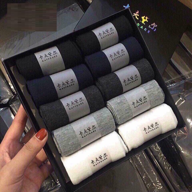 Tất hộp ngắn cổ chống hôi chân cho nam