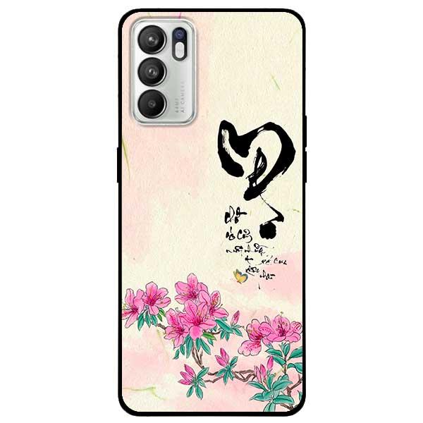 Ốp lưng dành cho Oppo Reno 6 - Reno 6 5G - Reno 6Z 5G - Thư Pháp Mẹ
