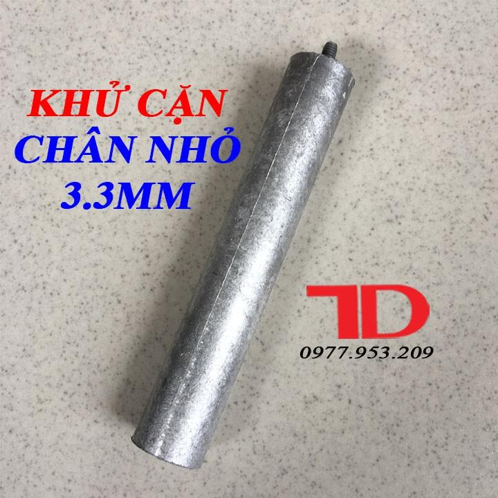 Khử cặn chân nhỏ 3.3 mm, Thanh Magiê khử cặn bình nóng lạnh