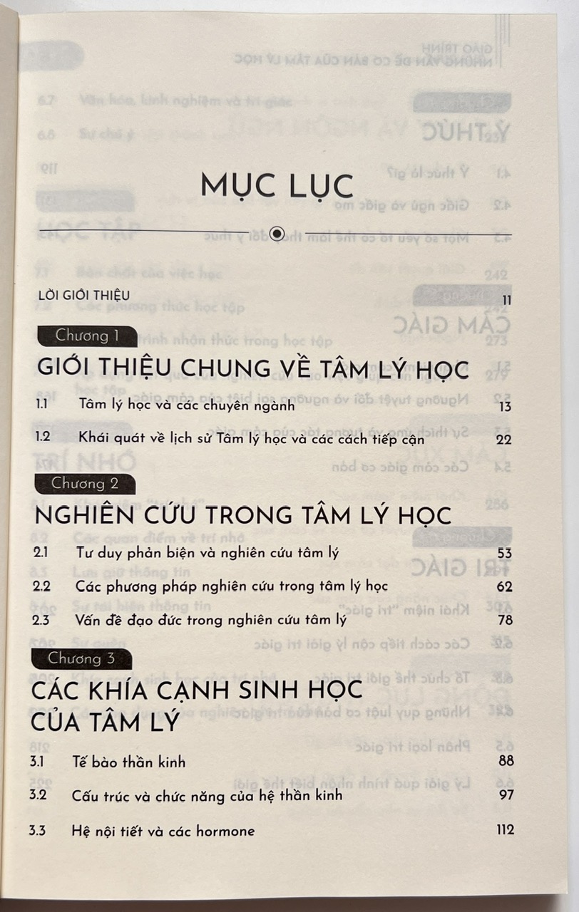 Sách - Những Vấn Đề Cơ Bản Của Tâm Lý Học (Giáo Trình Dành Cho Hệ Cử Nhân)
