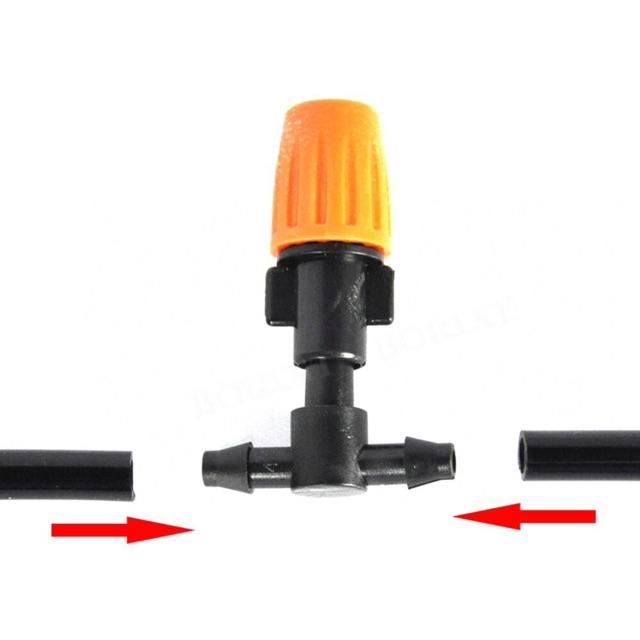 ĐẦU PHUN SƯƠNG 1 CỬA MÀU CAM