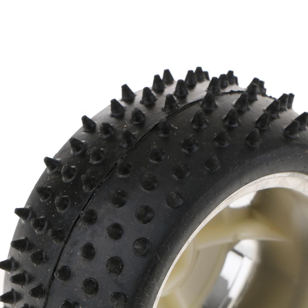 Small Smart Car Model Robot Rubber Tire Wheel 85x38mm For Arduino