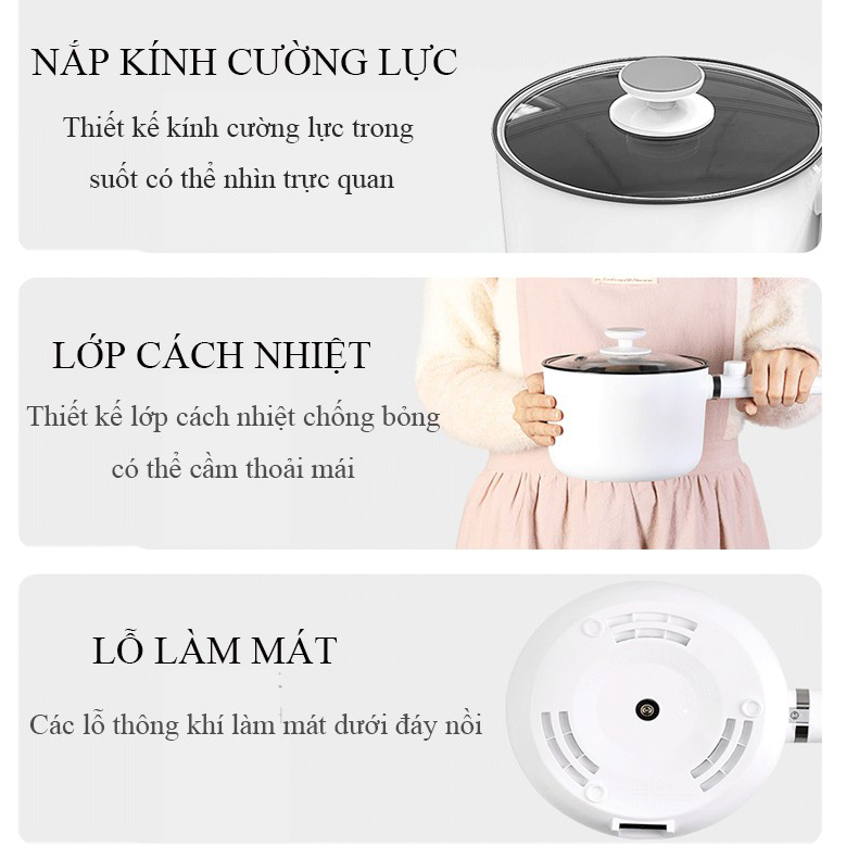 Nồi Lẩu Mini Đa Năng  -K1495