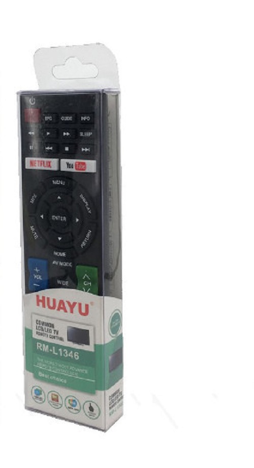 Remote tivi SHARP TV256 | Smart Huayu | RM-L1346 - Hàng Nhập Khẩu