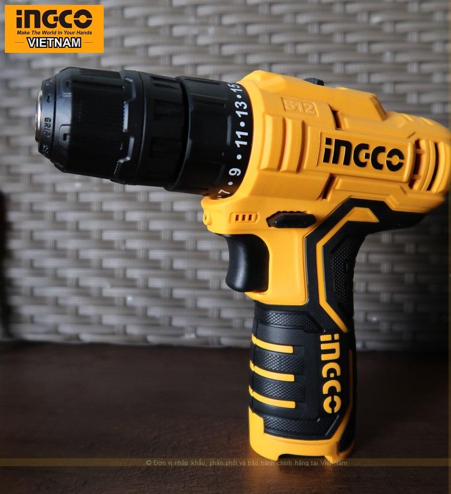MÁY KHOAN VÀ VẶN VÍT DÙNG PIN 12V INGCO CDLI12325 - HÀNG CHÍNH HÃNG