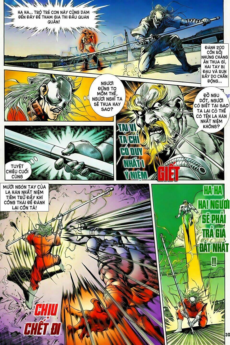 long hổ ngũ thế chapter 1 30