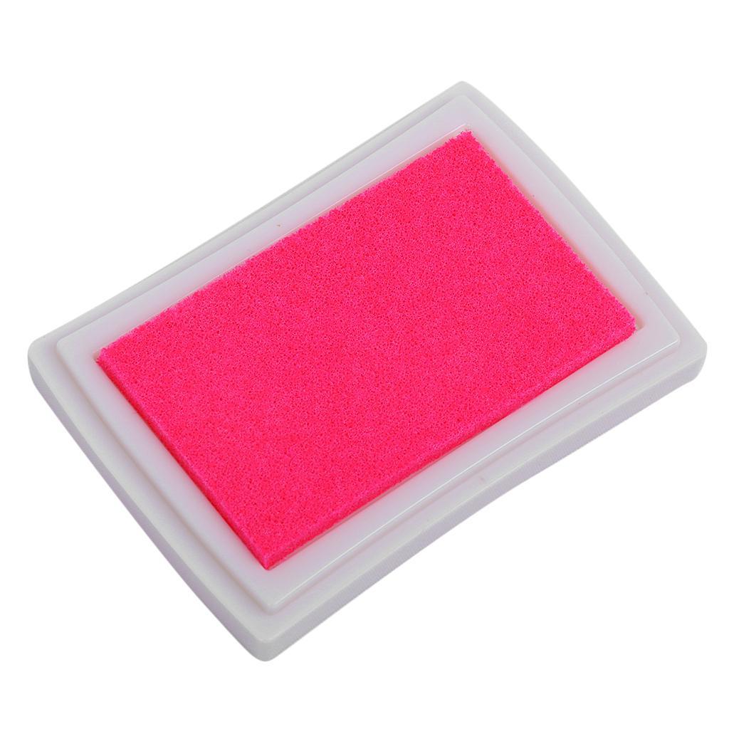 2 Pcs Stamp DIY Craft Ink Pad Print Paper Card Making Scrapbooking Kids Toys