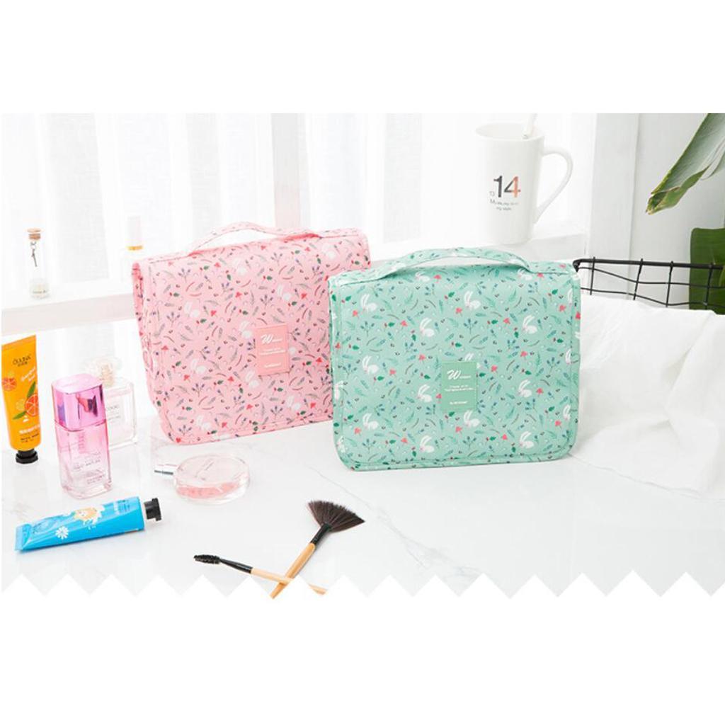 Portable Travel Cosmetic Wash Organizer Tote Storage Bag