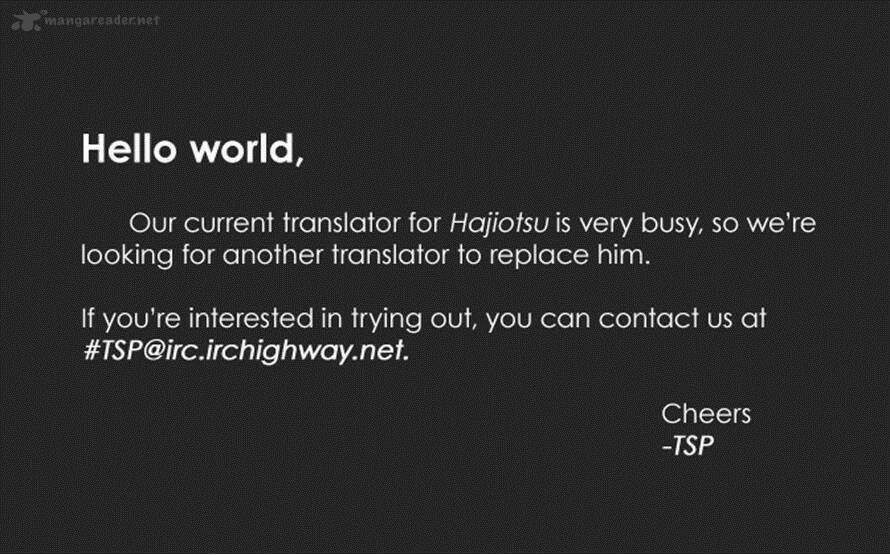 hajiotsu chapter 20 30