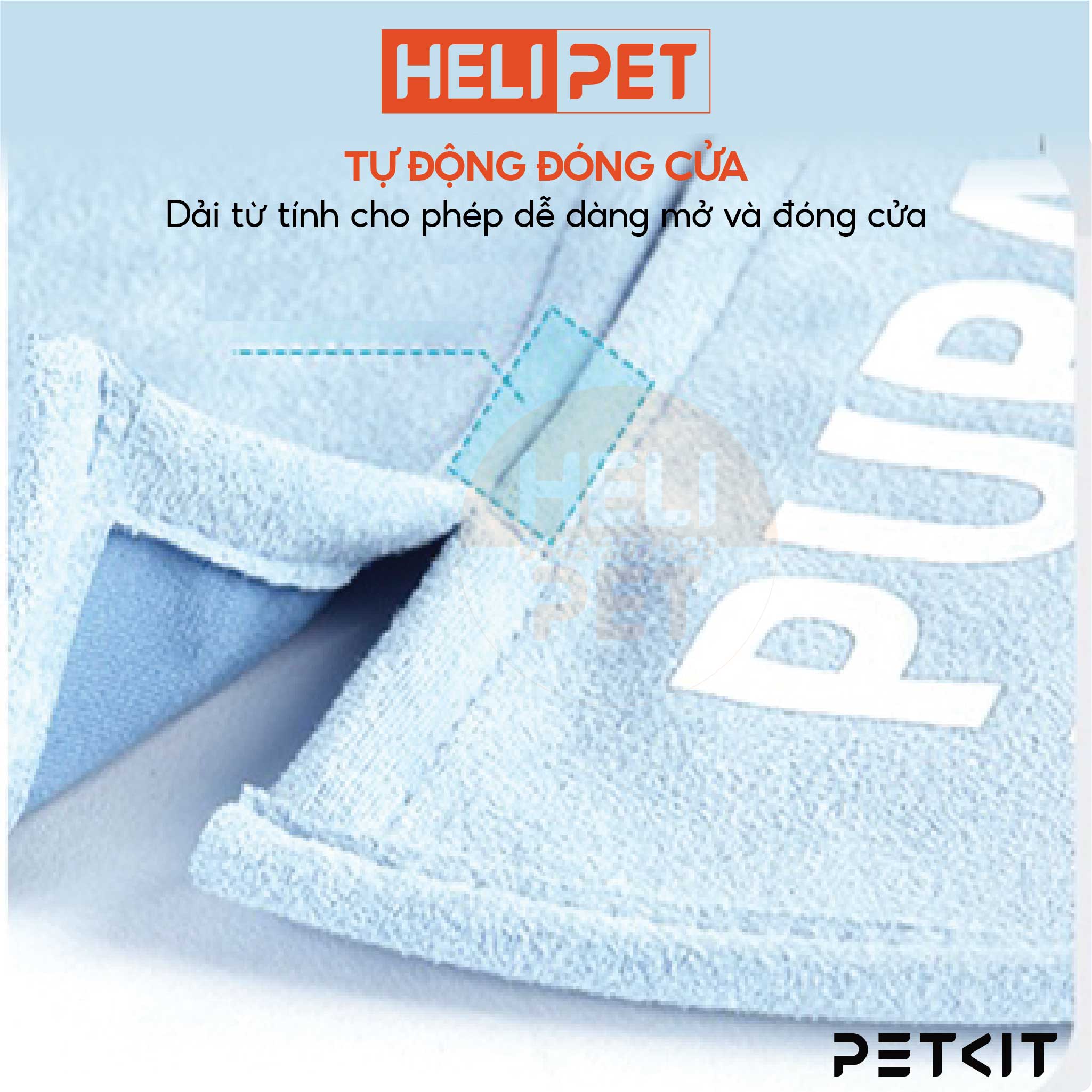 Rèm Che Dùng Cho Máy Dọn Phân Mèo Tự Động Petkit Pura Max- HeLiPet