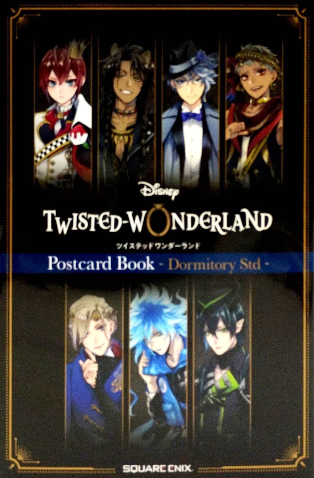 『ディズニー ツイステッドワンダーランド』ポストカードブック - Dormitory Std - TSUISUTEDDOWANDARANDOPOSUTO DOR