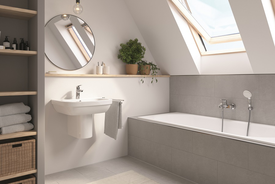 Bộ trộn tay gạt đơn HANSGROHE Logis E 71403 - Hàng chính hãng