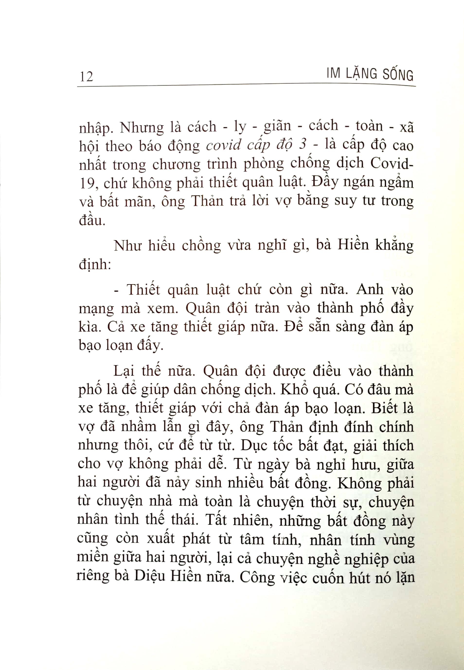 Im Lặng Sống