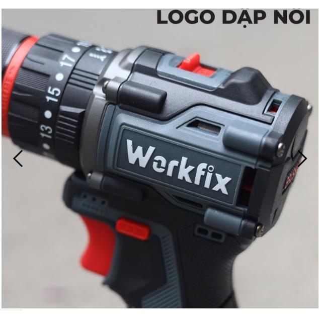 Máy khoan pin WORKFIX 16.8-Pin 4 cell-3 chức năng- Đầu kẹp 13mm- Sản phẩm bảo hành chính hãƞg
