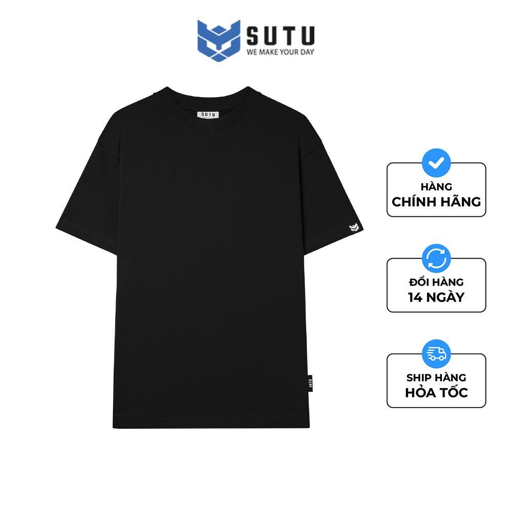 Áo Thun Unisex Trơn SUTU BRAND Streatwear Form Dày Dặn Cotton 4 Chiều Cao Cấp In Rõ Nét Vải Mát Phù Hợp Mọi Mùa | A4NDES