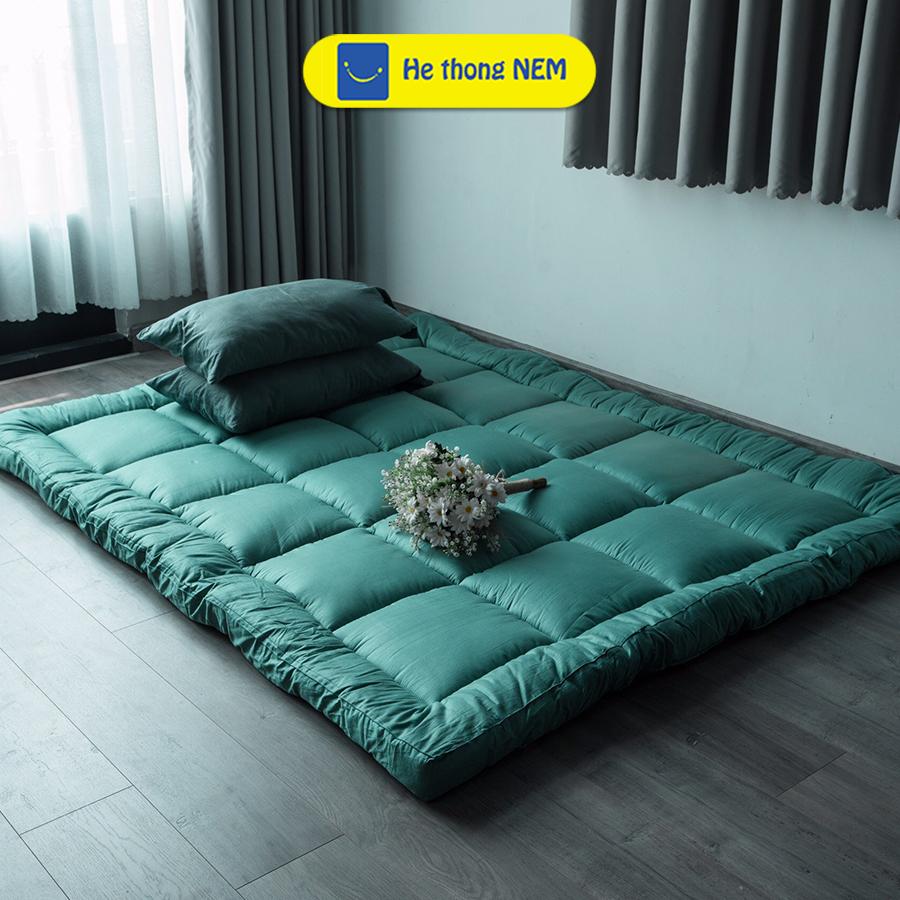 Tấm TOPPER NỆM Dày 9cm SERENA Cao Cấp - Tấm Làm Mềm Nệm Đệm Niệm Topper Toper Đệm Dày Trải Giường Sàn Xuất Nhật