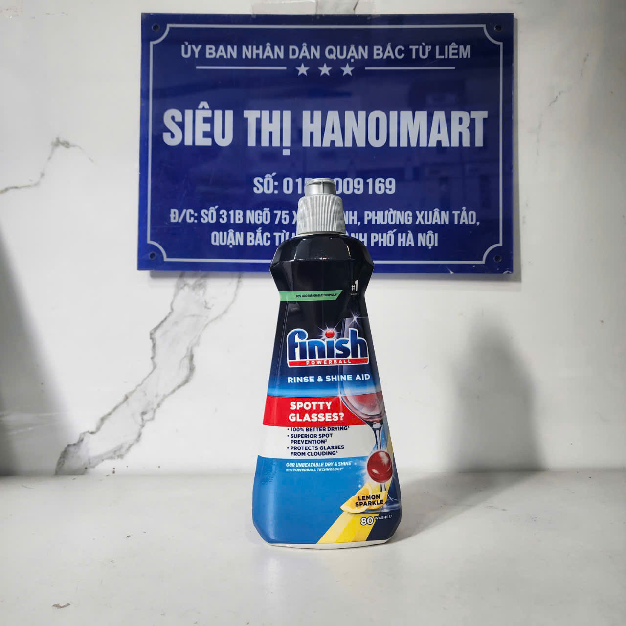 Nước Làm Bóng Chén Bát Finish Rinse &Amp; Shine Aid