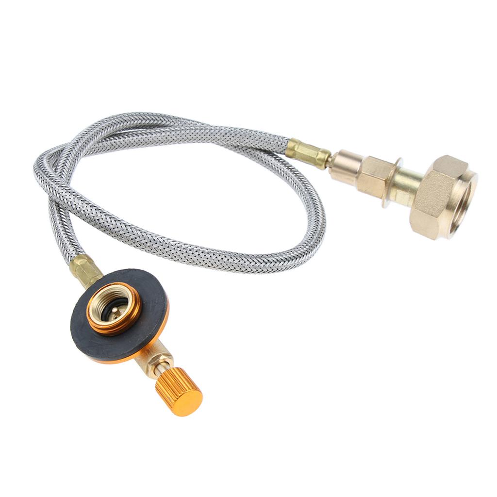 Gas Hose, Propane Gas Grill Quick Connect Hose Assembly Adapter for Outdoor Camping Hiking Picnic BBQ Grill Stove Accessories