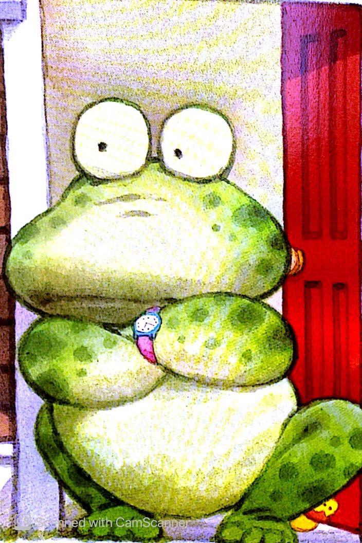 Usborne Toad makes a road